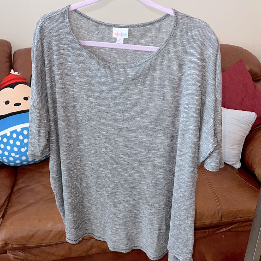 🍀5 x $15🍀 LulaRoe Tunic Size M Gray